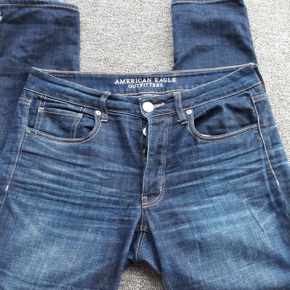 American Eagle Tomgirl Buttonfly Jeans size 6